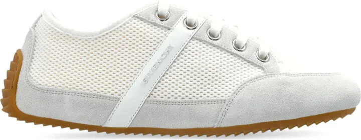 Slim panelled sneakers