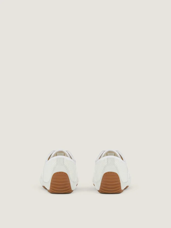 Slim sneakers in mesh and suede - Image 5