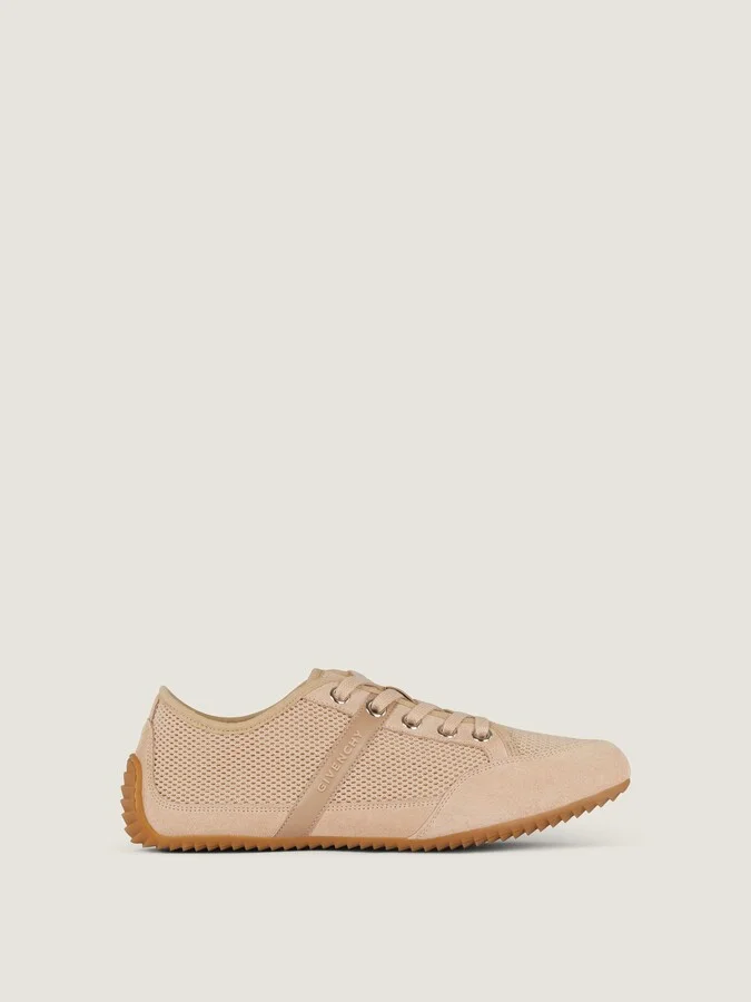 Slim sneakers in mesh and suede - Image 7
