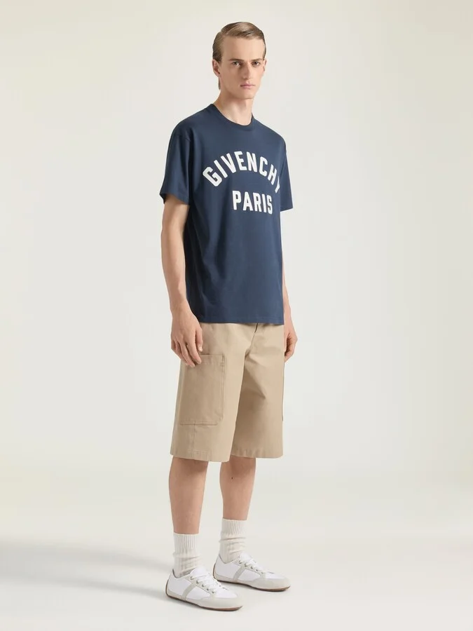 Slim sneakers in nylon and suede - Image 2