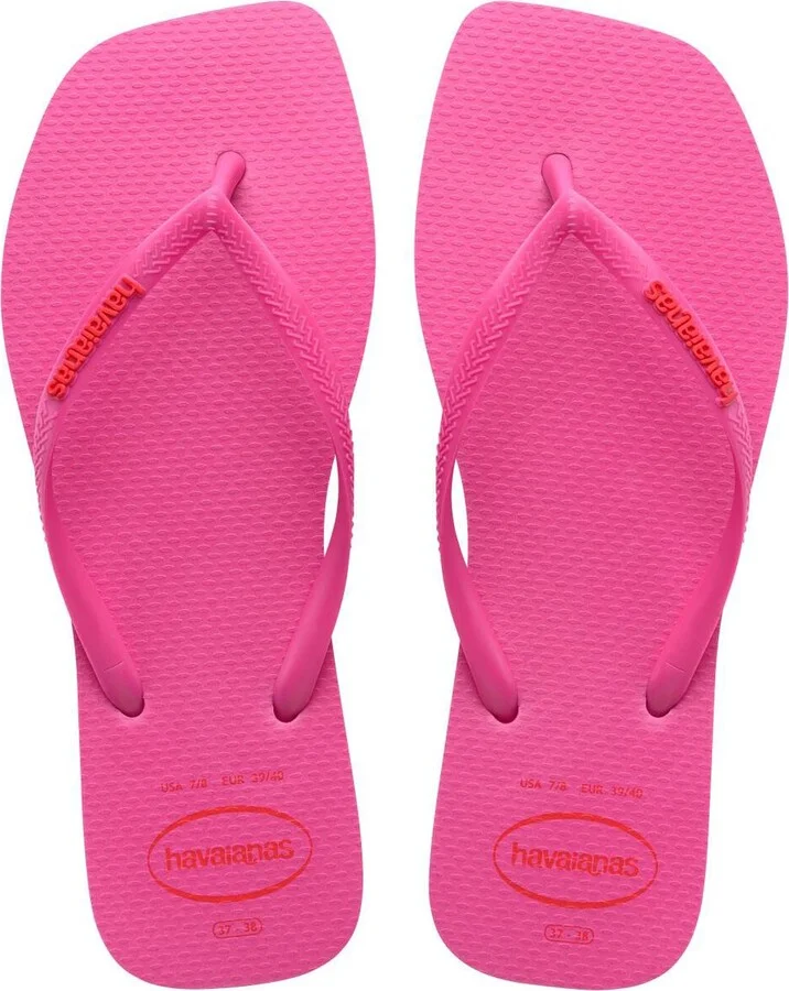 Slim Square Logo Flip Flop - Image 3
