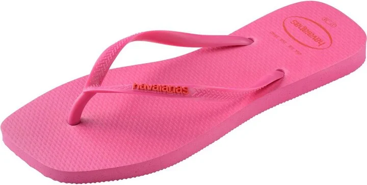 Slim Square Logo Flip Flop - Image 4