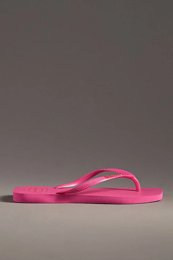 Slim Square Thong Sandals - Image 3