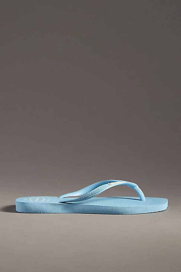 Slim Square Thong Sandals - Image 2