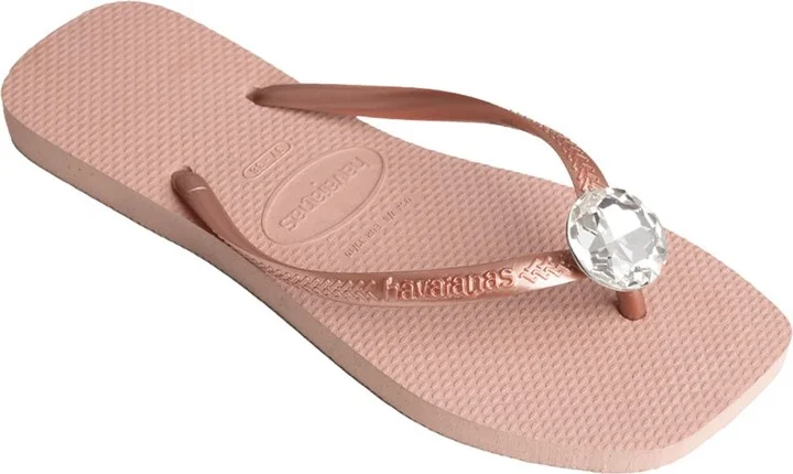 Slim Square Toe Flip Flop