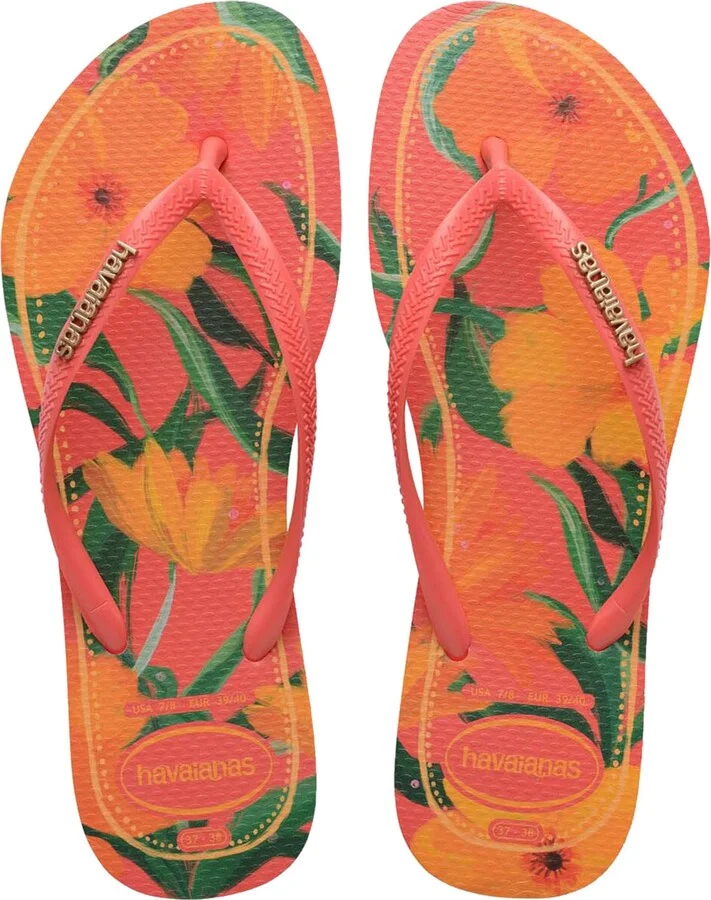 'Slim Tropical' Flip Flop