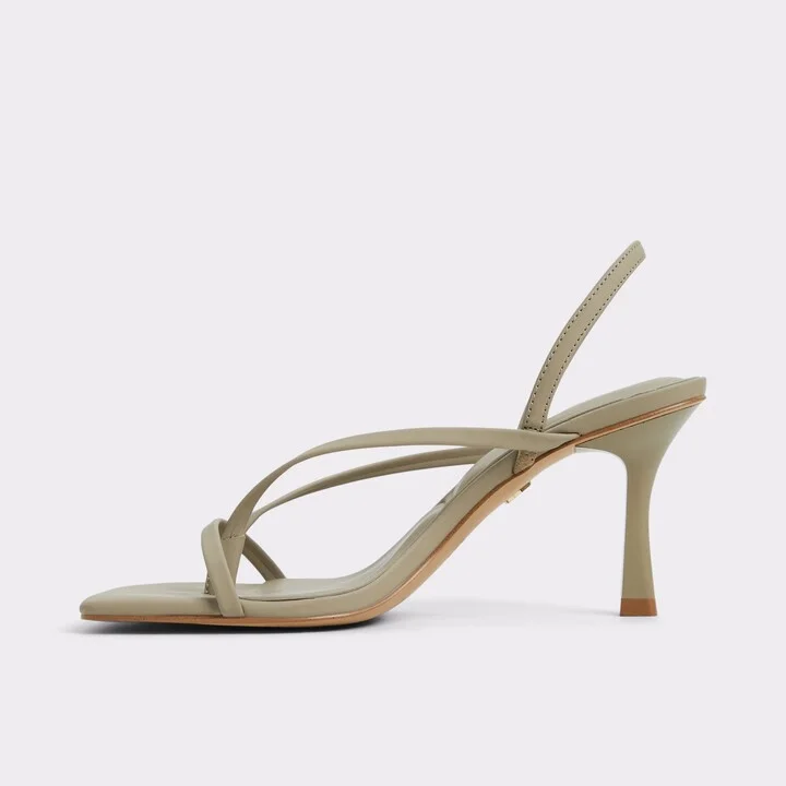 Sling back heeled sandal - Image 3