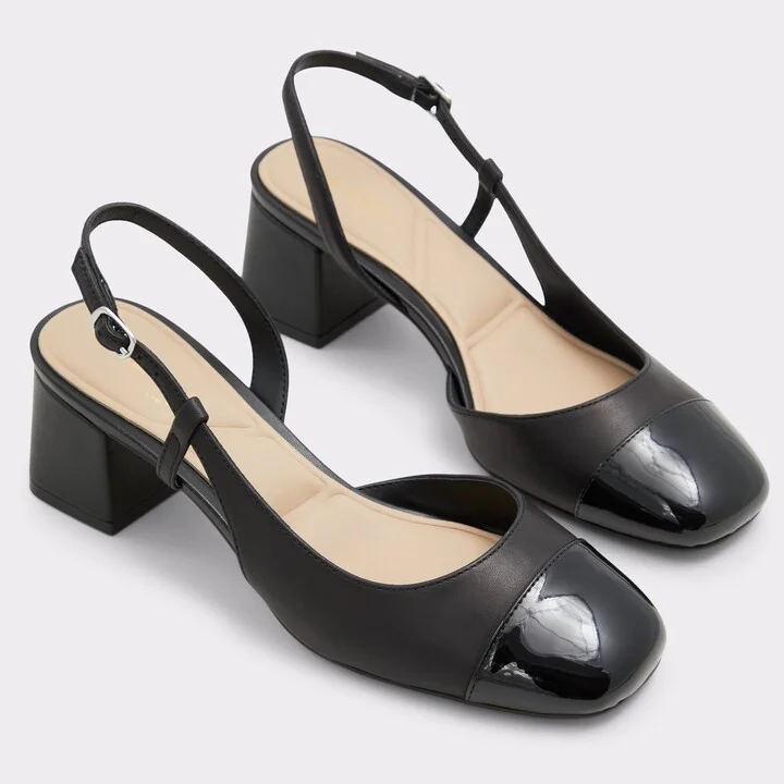 Sling back high heel - Block heel - Image 2