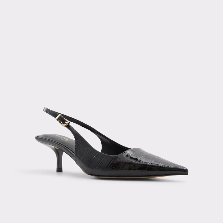 Sling back high heel - Kitten heel - Image 4