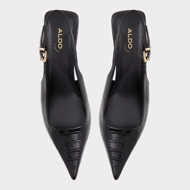 Sling back high heel - Kitten heel - Image 6