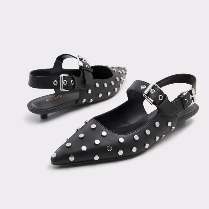 Sling back high heel - Kitten heel - Image 2