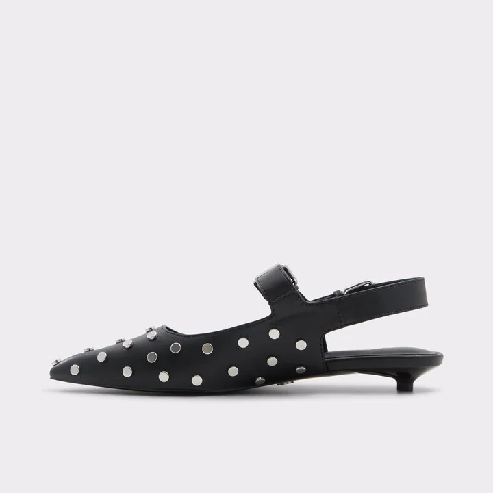 Sling back high heel - Kitten heel - Image 4