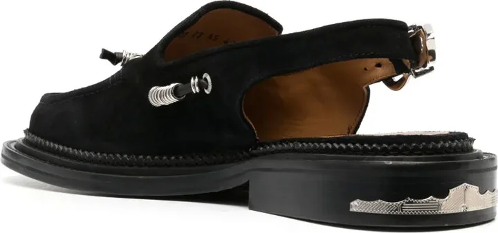 Sling-Back Leather Loafers - Image 3