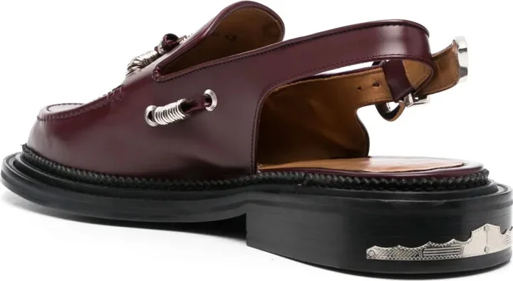 Sling-Back Leather Loafers - Image 3