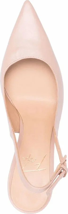 Sling-Back Leather Mules - Image 4