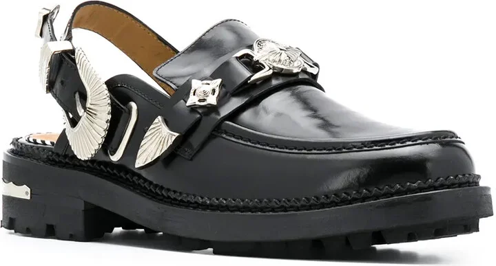 Sling-Back Mule Loafers - Image 2