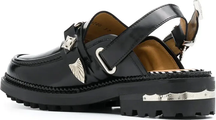 Sling-Back Mule Loafers - Image 3