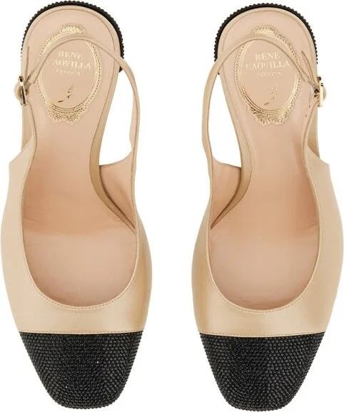 Sling Back With Rhinestones - Image 2