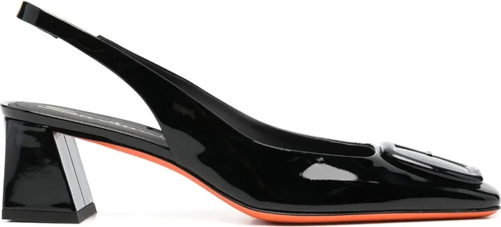 Slingback 60mm Strap Pumps