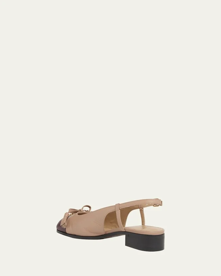 Slingback Ballerina Pumps - Image 4