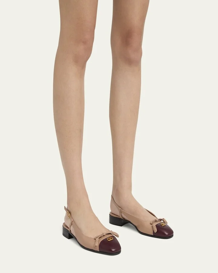 Slingback Ballerina Pumps - Image 7