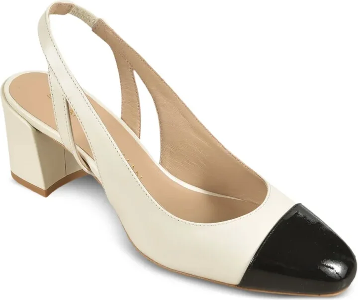 Slingback Block-Heel Pumps - Image 2