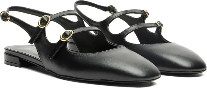 Slingback Buckle Flats - Image 2