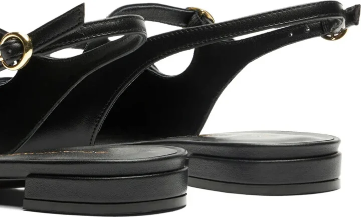 Slingback Buckle Flats - Image 4