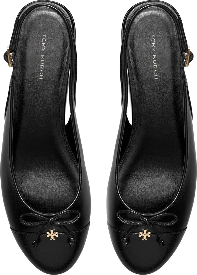 Slingback Cap Toe Flat - Image 4