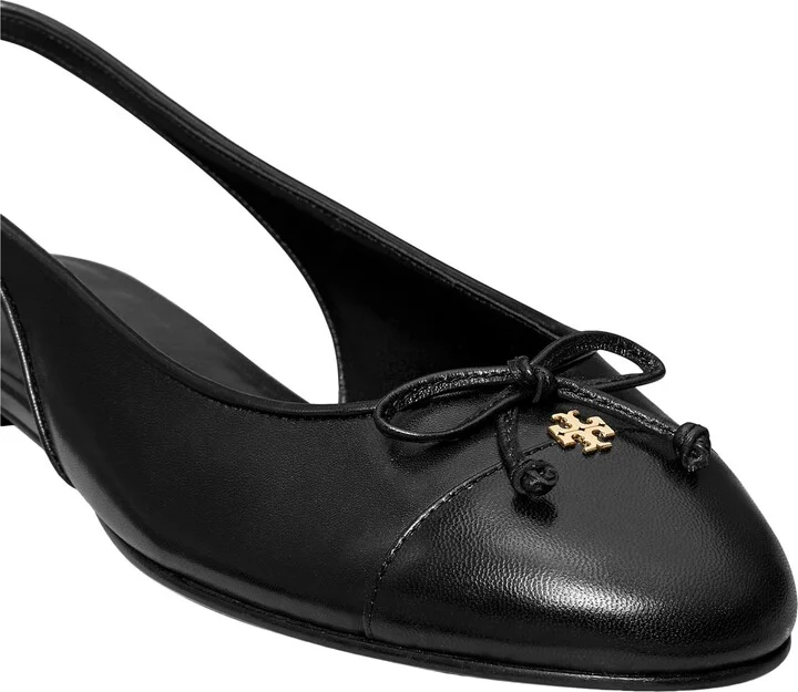 Slingback Cap Toe Flat - Image 5