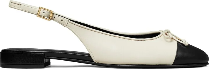 Slingback Cap Toe Flat - Image 8