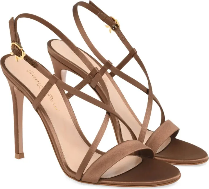 Slingback Cross-Strap Sandals - Image 2