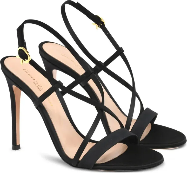 Slingback Cross-Strap Sandals - Image 2