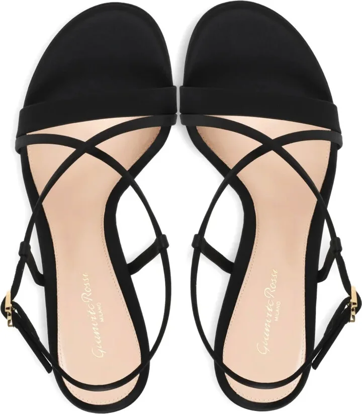 Slingback Cross-Strap Sandals - Image 4