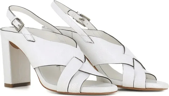 Slingback Cross-Strap Sandals - Image 2