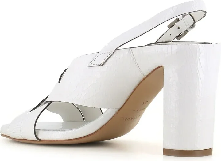 Slingback Cross-Strap Sandals - Image 5