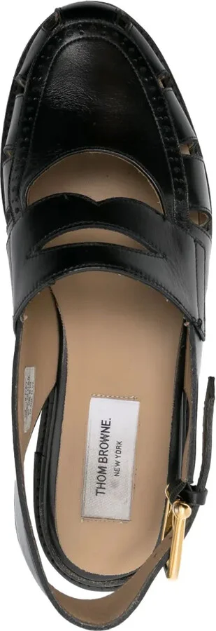Slingback Cut-Out Sandals - Image 4