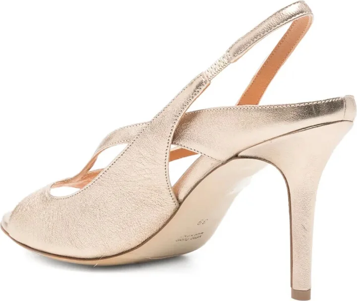 Slingback Cut-Out Sandals - Image 3