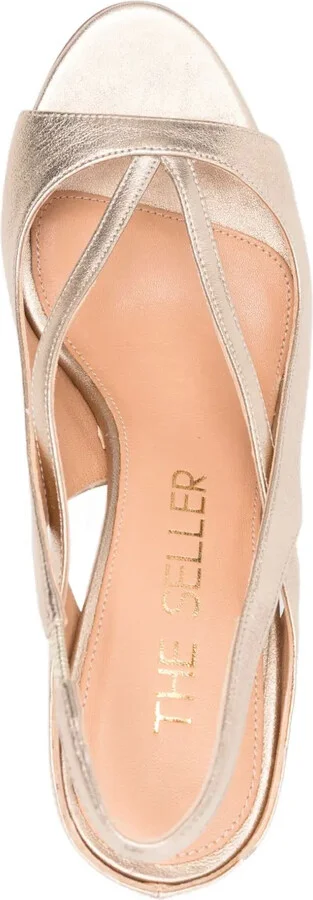 Slingback Cut-Out Sandals - Image 4