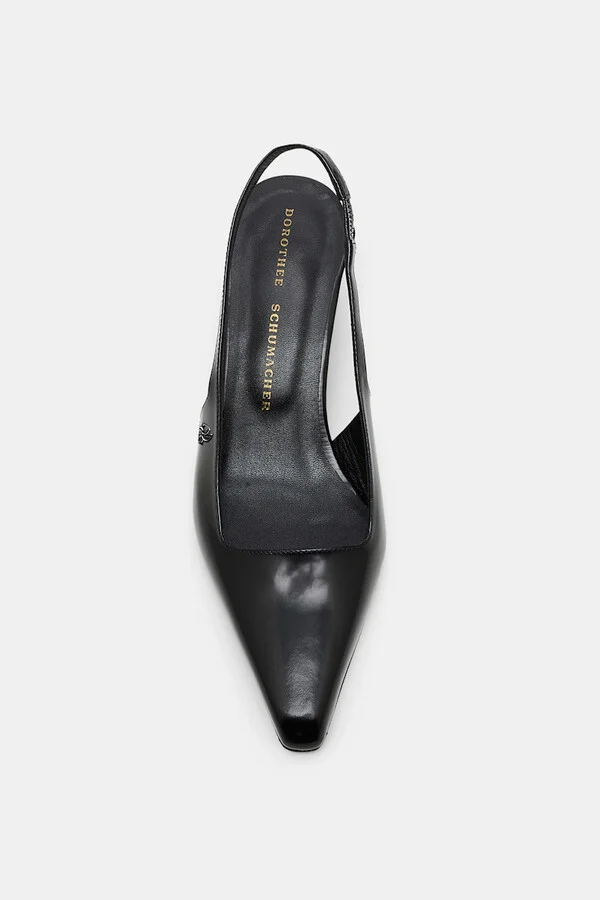 Slingback graphic contour wedges - Image 6