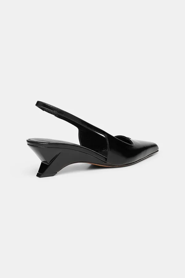 Slingback graphic contour wedges - Image 8