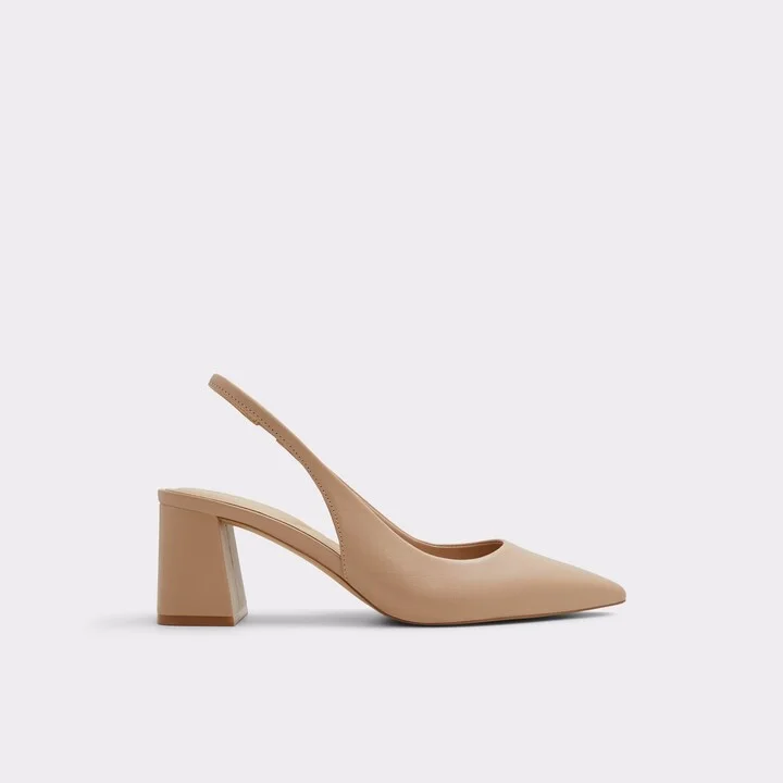 Slingback heel