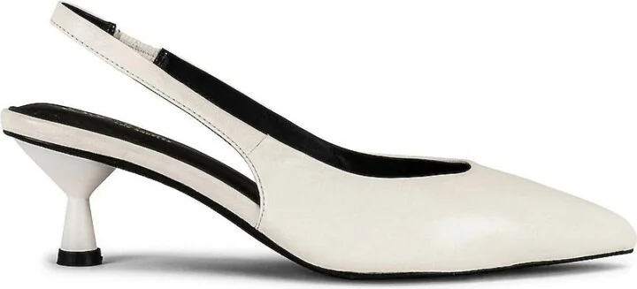 Slingback Heel In Off White