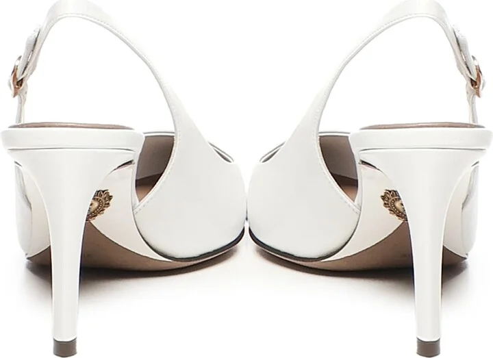 Slingback In Shiny Goatskin - Image 3