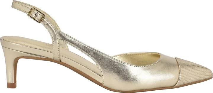 Slingback Kitten Heel Pump - Image 3