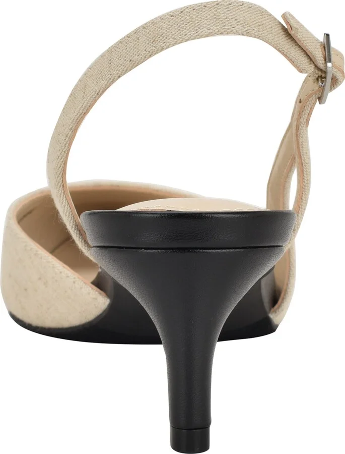 Slingback Kitten Heel Pump - Image 8