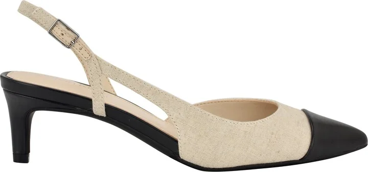 Slingback Kitten Heel Pump - Image 9