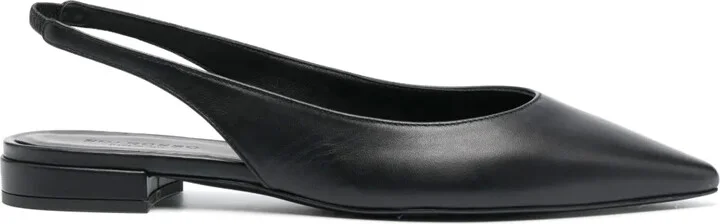 Slingback Leather Ballerinas