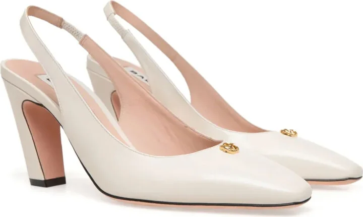 Slingback Leather Pumps - Image 2