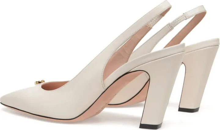 Slingback Leather Pumps - Image 3